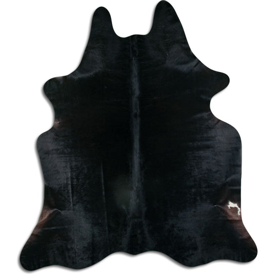 Peau de vache noire XXL