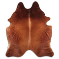 Peau de vache marron L