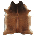 Peau de vache marron XL
