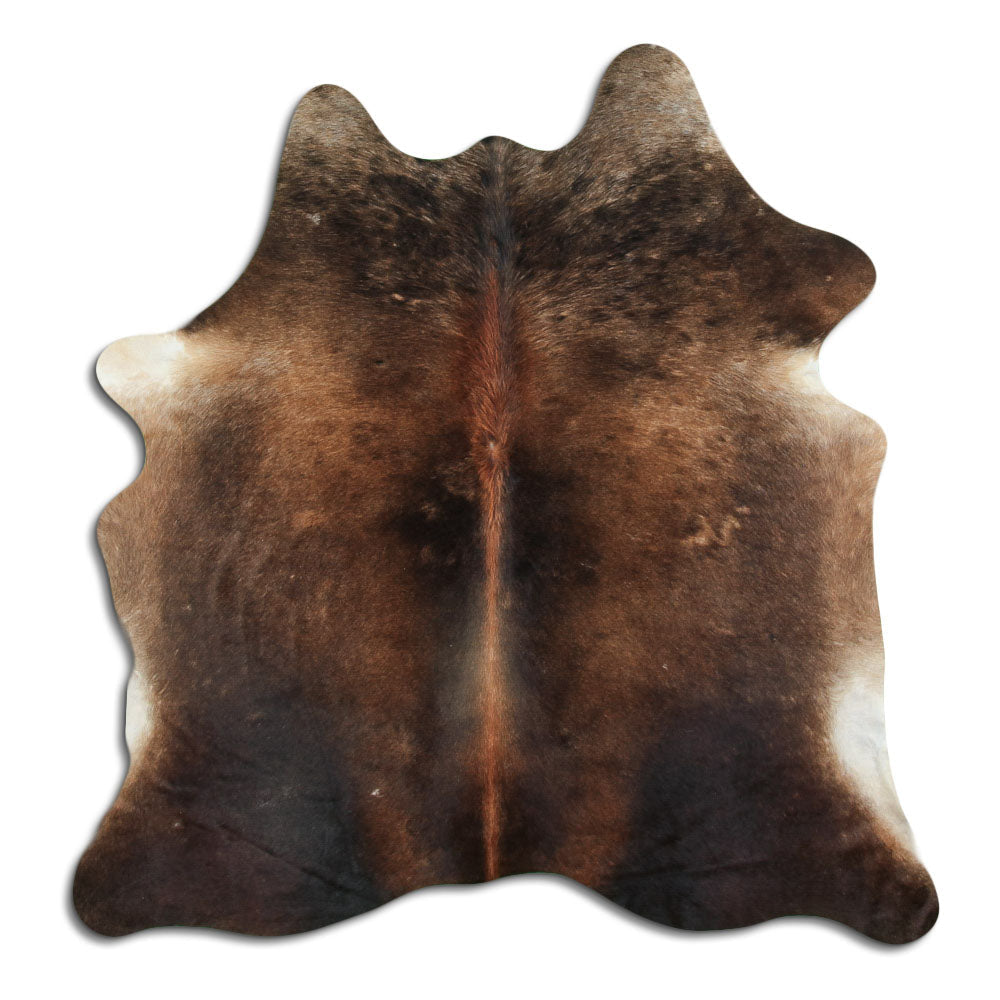 Peau de vache marron M