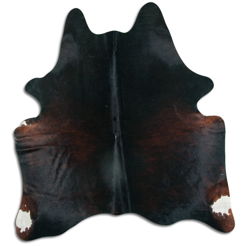 Peau de vache marron L
