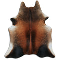 Peau de vache marron L