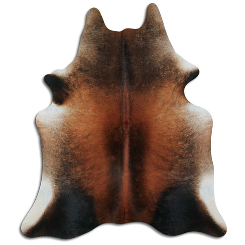 Peau de vache marron L