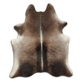 Peau de vache marron L