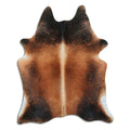 Peau de vache marron L