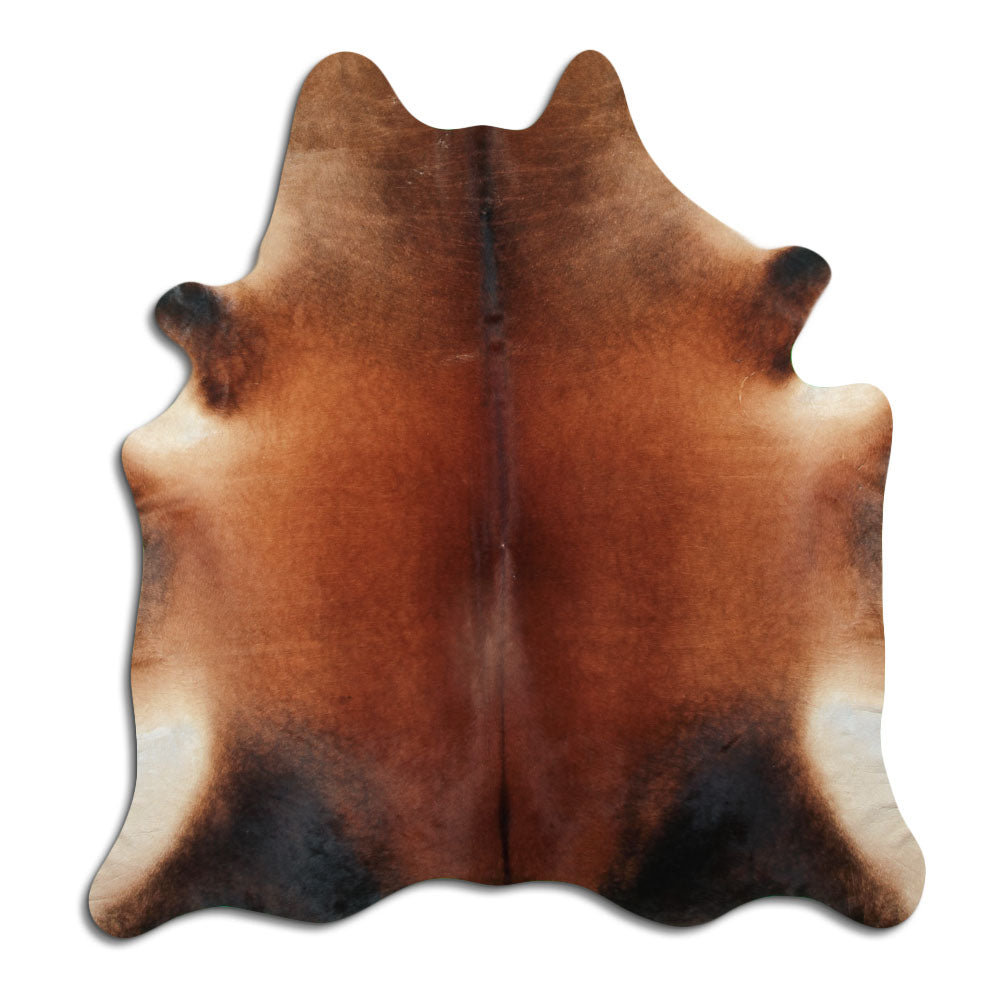 Peau de vache marron XL