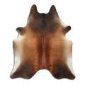 Peau de vache marron XL