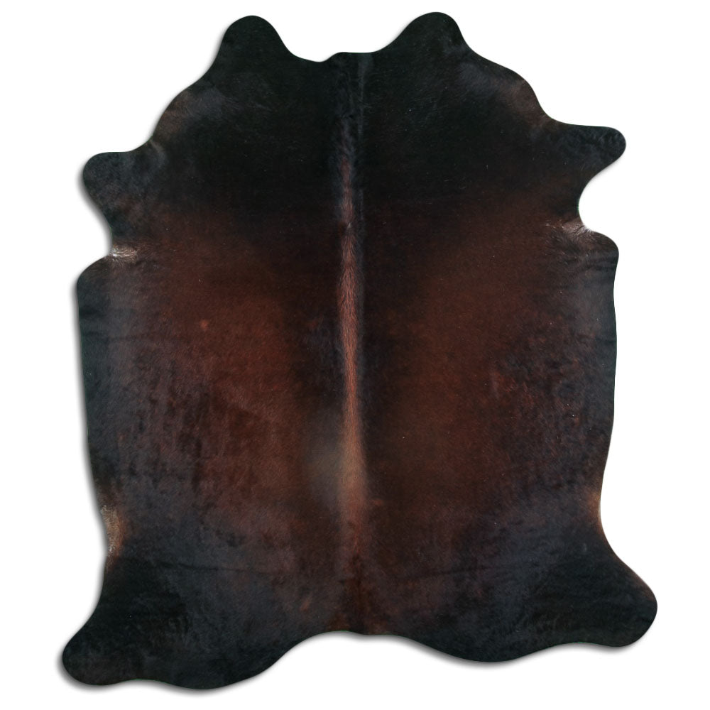 Peau de vache marron L