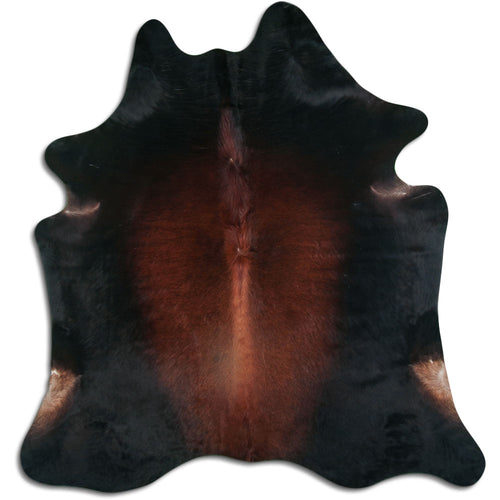 Peau de vache marron XL