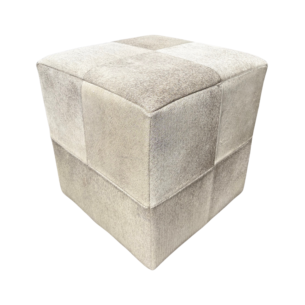 Pouf en peau de vache | plusieurs coloris disponibles