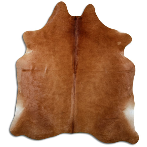 Peau de vache marron L