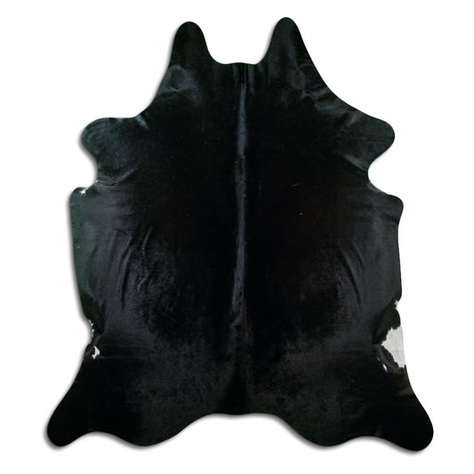Peau de vache noire XXL
