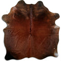 Peau de vache marron M