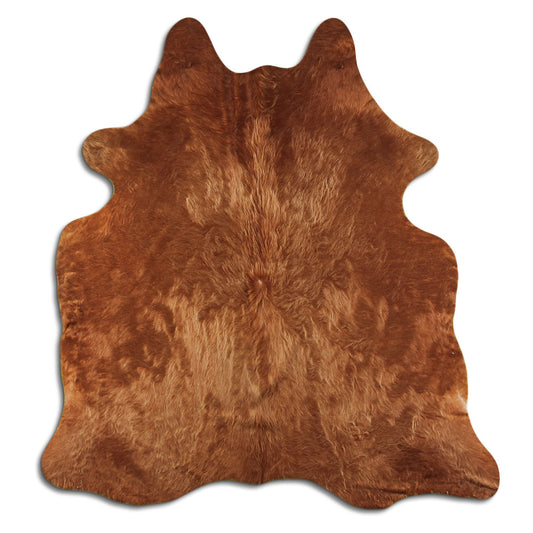 Peau de vache marron L