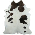 Peau de vache noire et blanche XXL