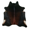Peau de vache marron XL