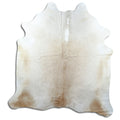 Peau de vache marron et blanche XXL