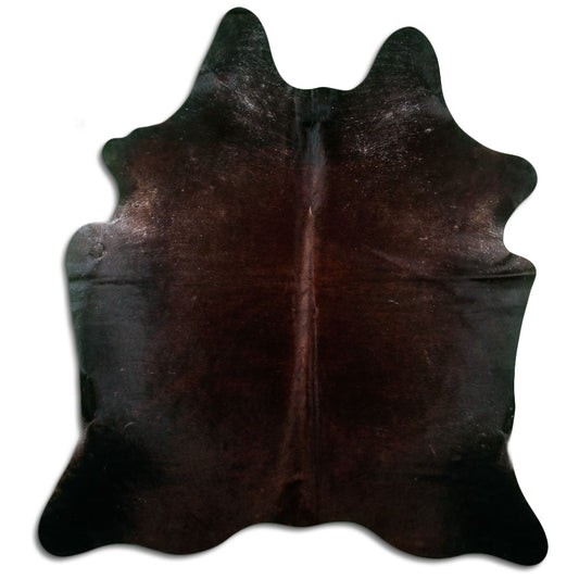 Peau de vache marron L
