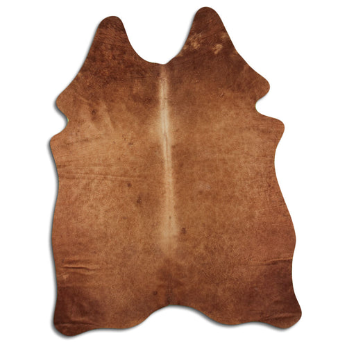 Peau de vache marron L
