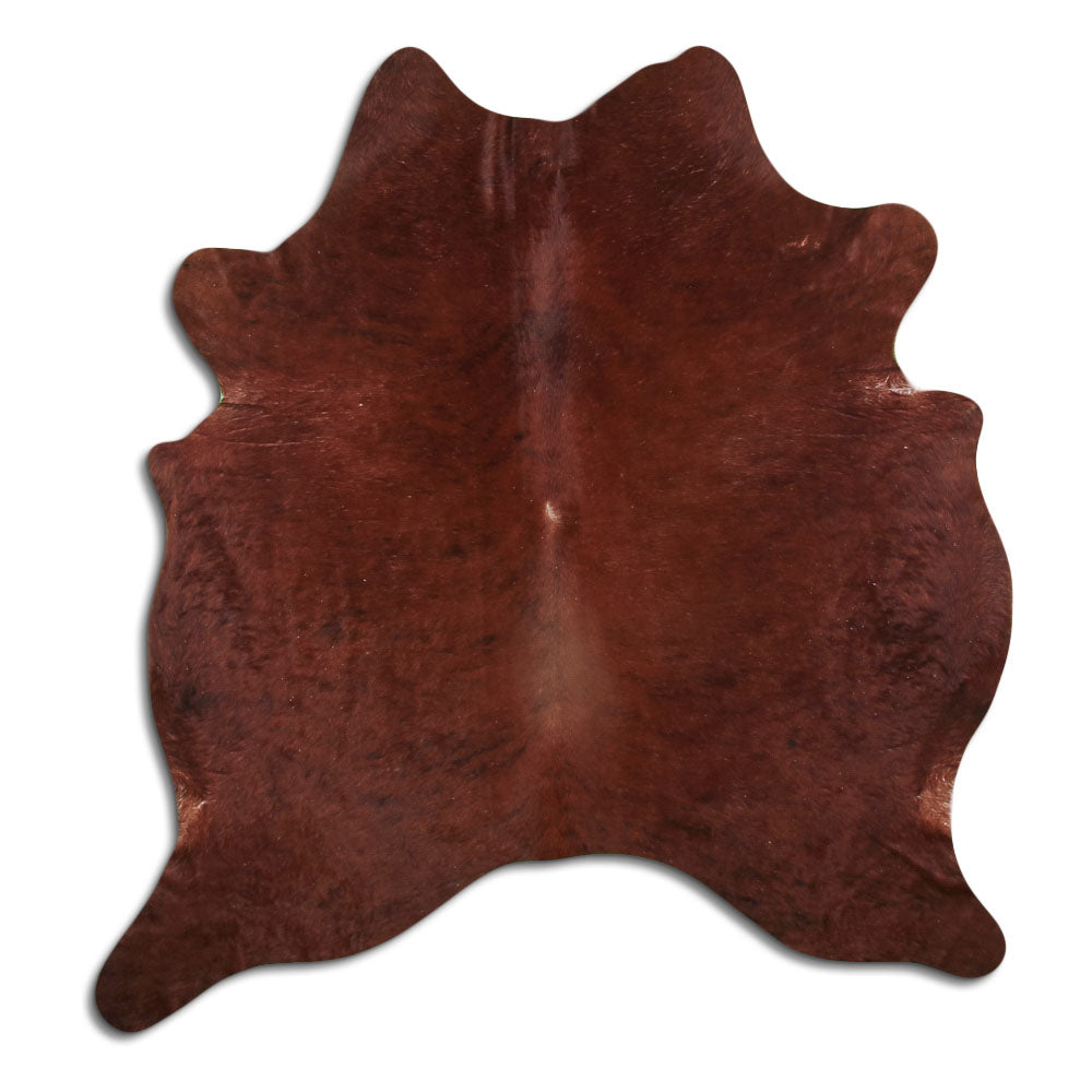 Peau de vache marron L