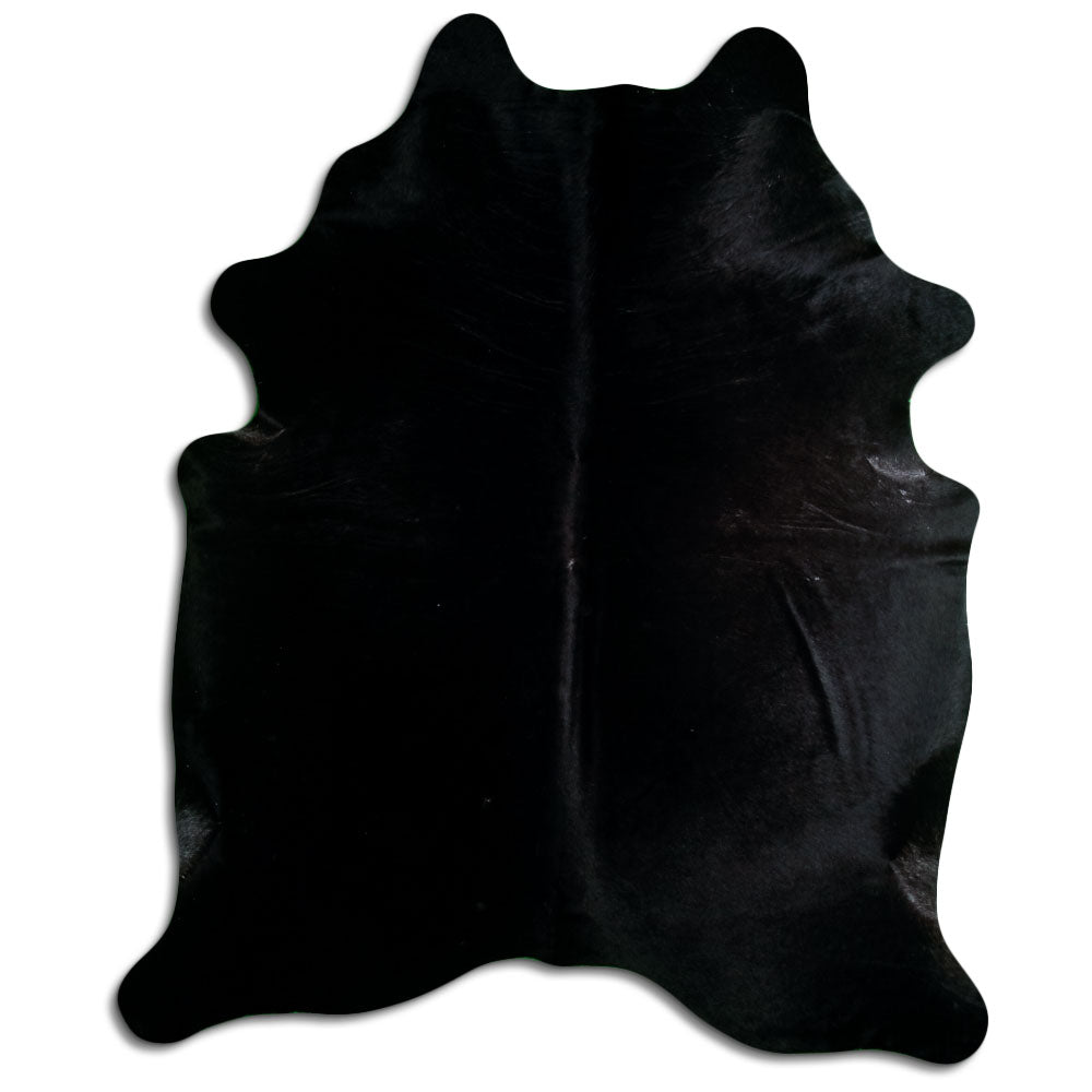 Peau de vache noire XXL