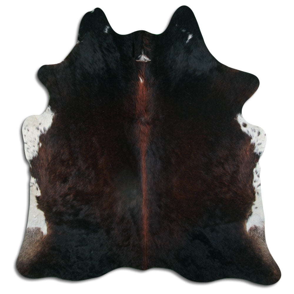 Peau de vache marron L