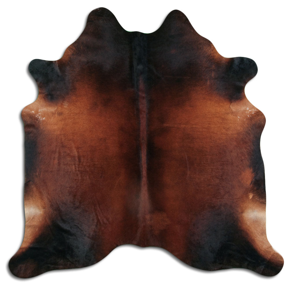 Peau de vache marron XL