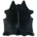 Peau de vache marron L