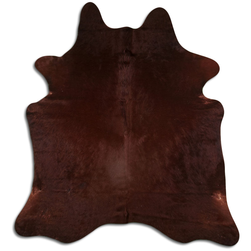Peau de vache marron L