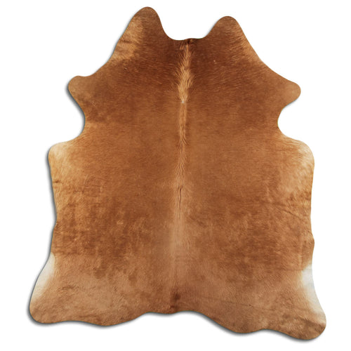 Peau de vache marron L