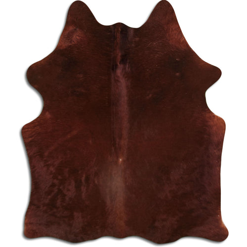 Peau de vache marron M