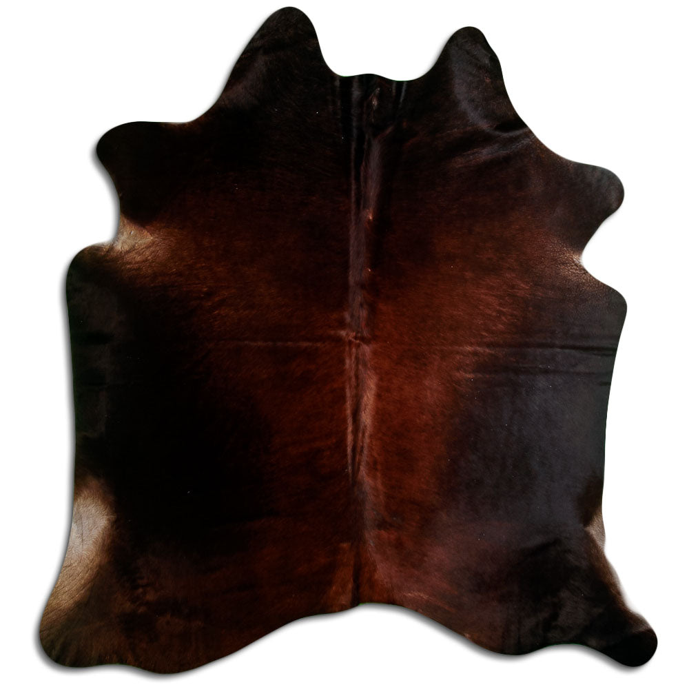 Peau de vache marron L