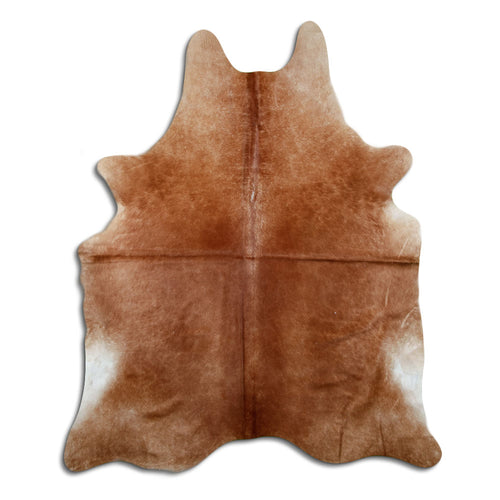 Peau de vache marron L