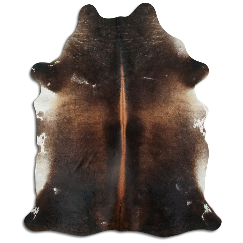 Peau de vache marron XL