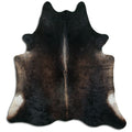 Peau de vache marron L
