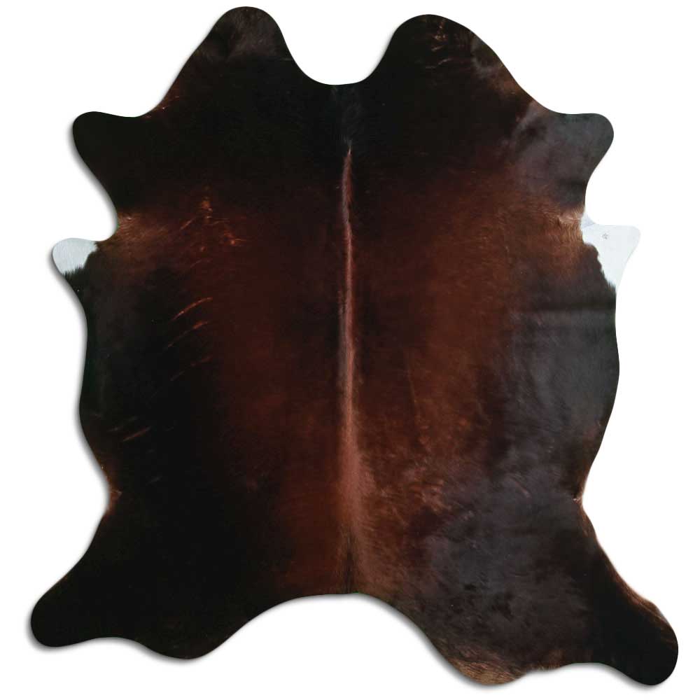 Peau de vache marron XL