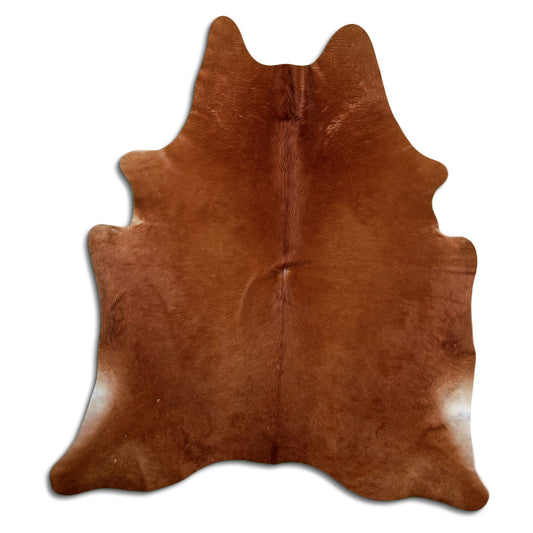 Peau de vache marron L