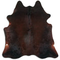 Peau de vache marron M