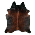 Peau de vache marron XL