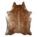 Peau de vache marron L