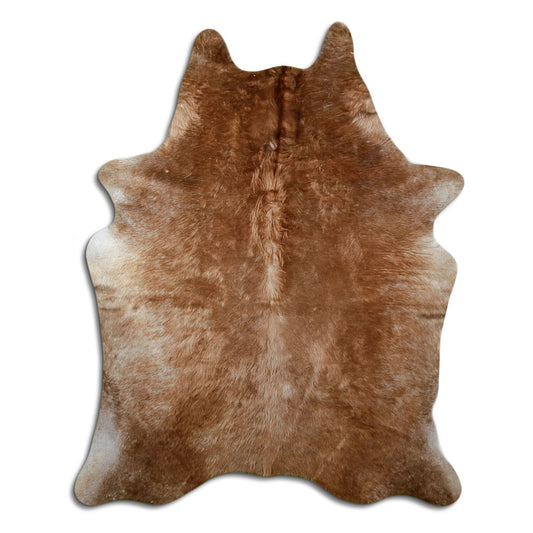 Peau de vache marron L
