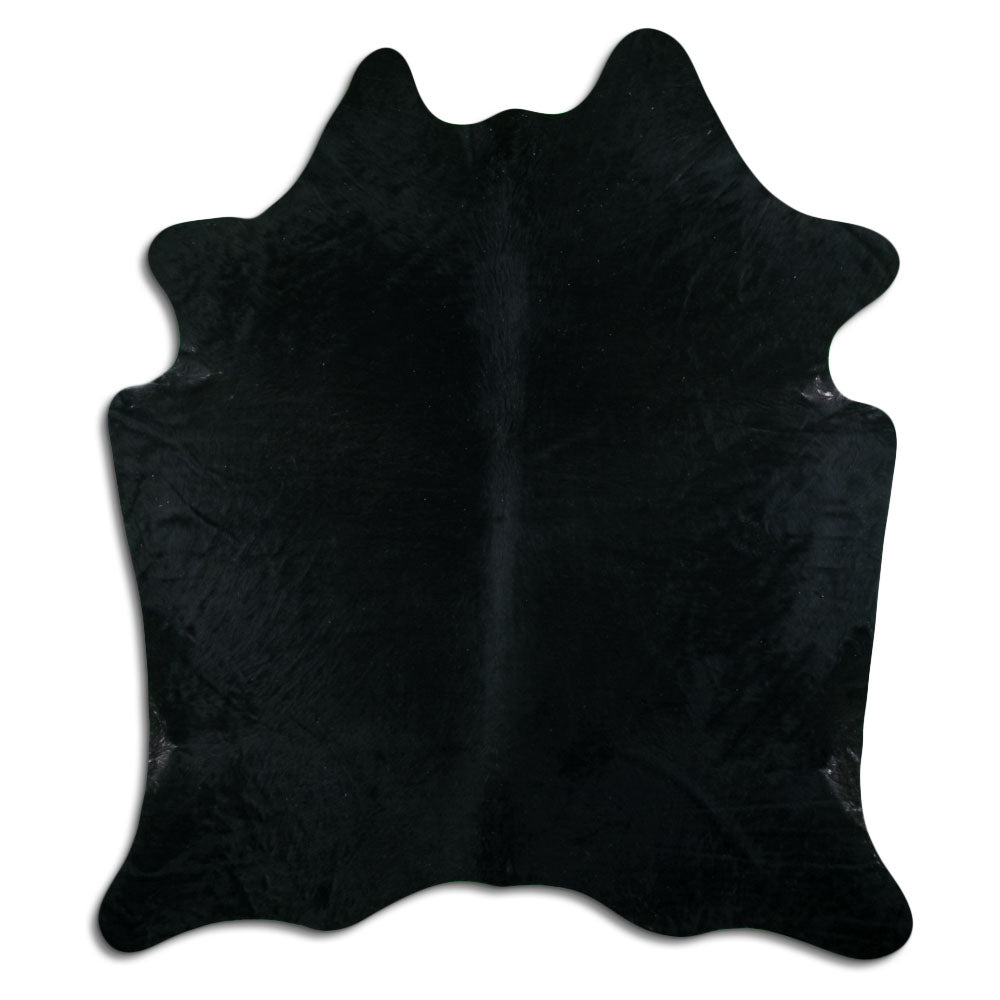 Peau de vache noire XXL