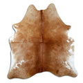 Peau de vache marron L