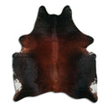 Peau de vache marron XL