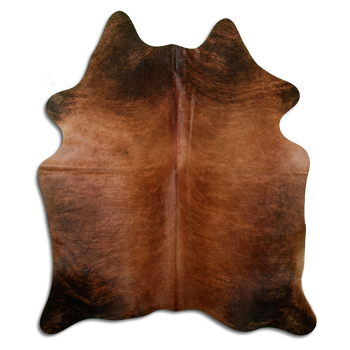 Peau de vache marron M