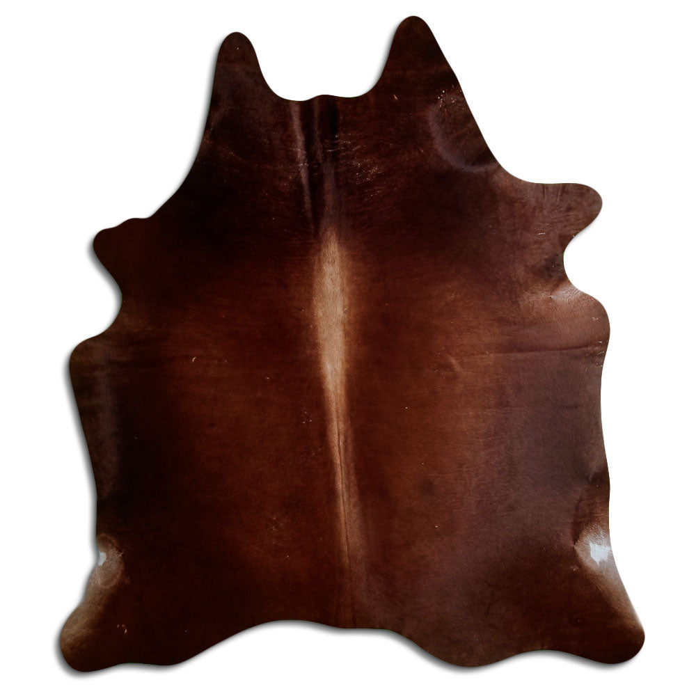 Peau de vache marron XL