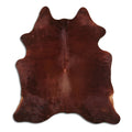 Peau de vache marron L