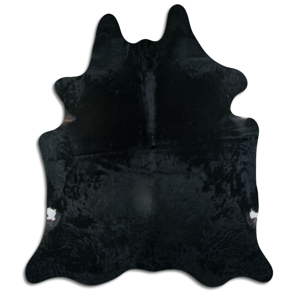 Peau de vache noire XXL