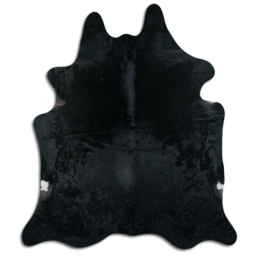 Peau de vache noire XXL