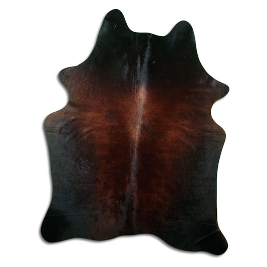 Peau de vache marron L